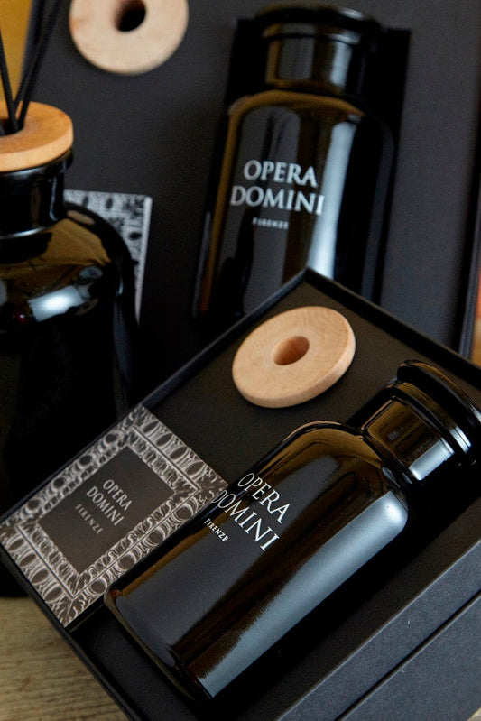 Modern packaging for the chic and modern room diffuser.