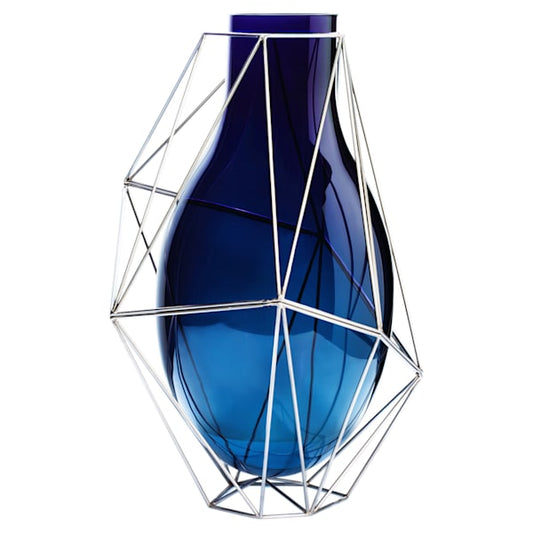 Framework - Large Blue Vase